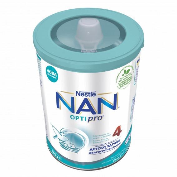 Lapte praf NAN 4, 2+ ani, cutie 400 g. Nestle 311829 4