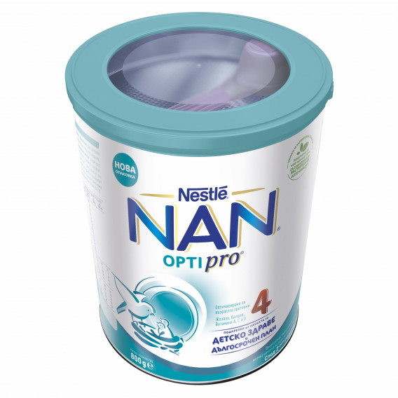 Băutură din lapte îmbogățit NAN 4, 2+ ani, cutie 800 gr. Nestle 311837 4
