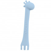 Lingură din silicon, girafă, 1 buc., Albastru Kikkaboo 312297 2
