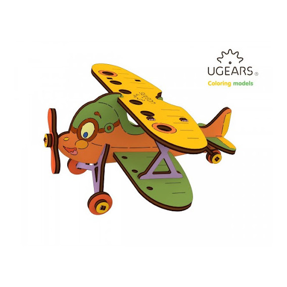 Puzzle 3D avioane  Ugears 312358 