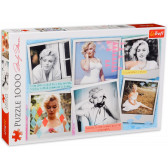 Puzzle - Poze cu Marilyn Monroe, 1000 de piese Trefl 312433 2