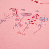 Bluză Steiff cu mânecă scurtă, cu model de flori pentru un copil Steiff 31287 3