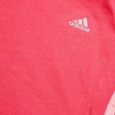 Tricou sport pentru fete, corai Adidas 31429 3