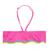 Costum de baie roz cu detalii colorate Benetton 314506 