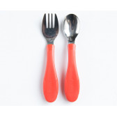Set de lingură și furculiță, roșu Mycey 3151 