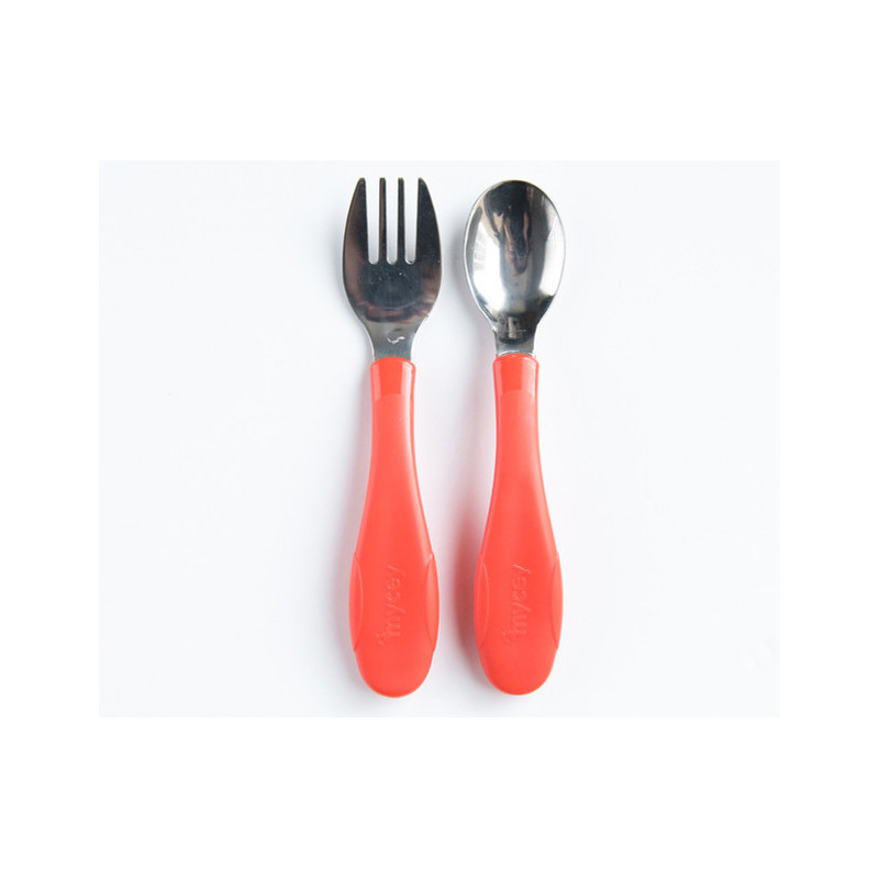 Set de lingură și furculiță, roșu  3151
