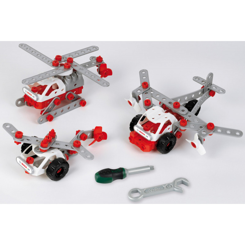 Set de asamblare pentru copii Elicopter 3 în 1 Bosch  315333