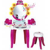 Studio de înfrumusețare Barbie cu lumină și sunet, scaun și accesorii Barbie 315423 9