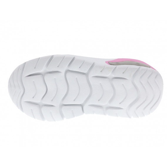 Sneakers cu luminițe și detalii roz, de culoare gri Beppi 315478 2