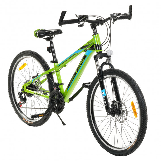 Bicicletă pentru copii, verde ZIZITO 315597 7