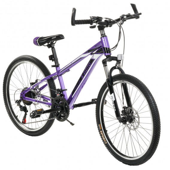 Bicicletă pentru copii Brooklin 24'', violet ZIZITO 315608 5