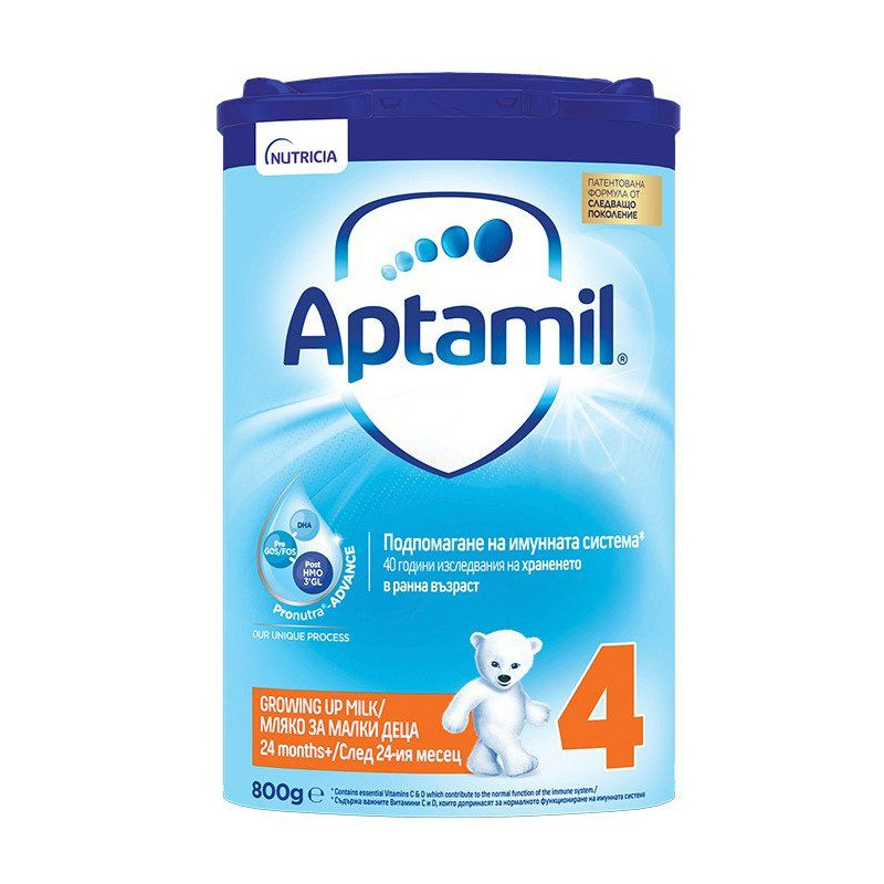 Aptamil Pronutra Advance 4, 24+ luni, cutie, 800 g.  316791