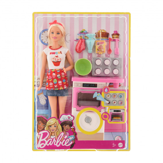 Set Chef Barbie pentru fete Barbie 316814 