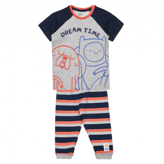 Pijamale multicolore cu imprimeu ''Dream Time'' ZY 317407 