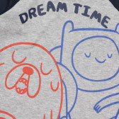 Pijamale multicolore cu imprimeu ''Dream Time'' ZY 317410 4