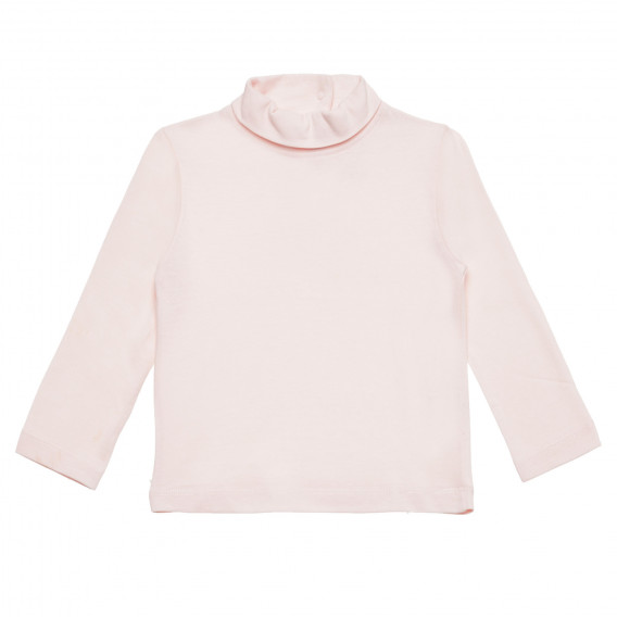 Tricou polo din bumbac roz pentru bebeluș ZY 317779 