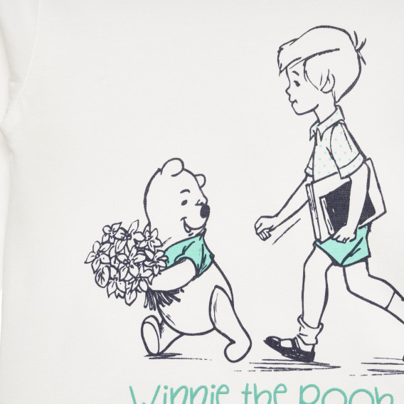 Bluză cu imprimeu „Winnie the Pooh” pentru bebeluș ZY 317787 2