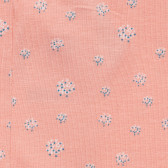 Colanți roz cu imprimeu floral pentru bebeluși ZY 317938 2
