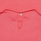 Tricou din bumbac roz cu un design simplu pentru bebeluși ZY 318357 2
