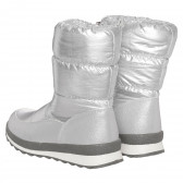 Cizme de zăpadă argintii, pentru fete Cool club 321881 2