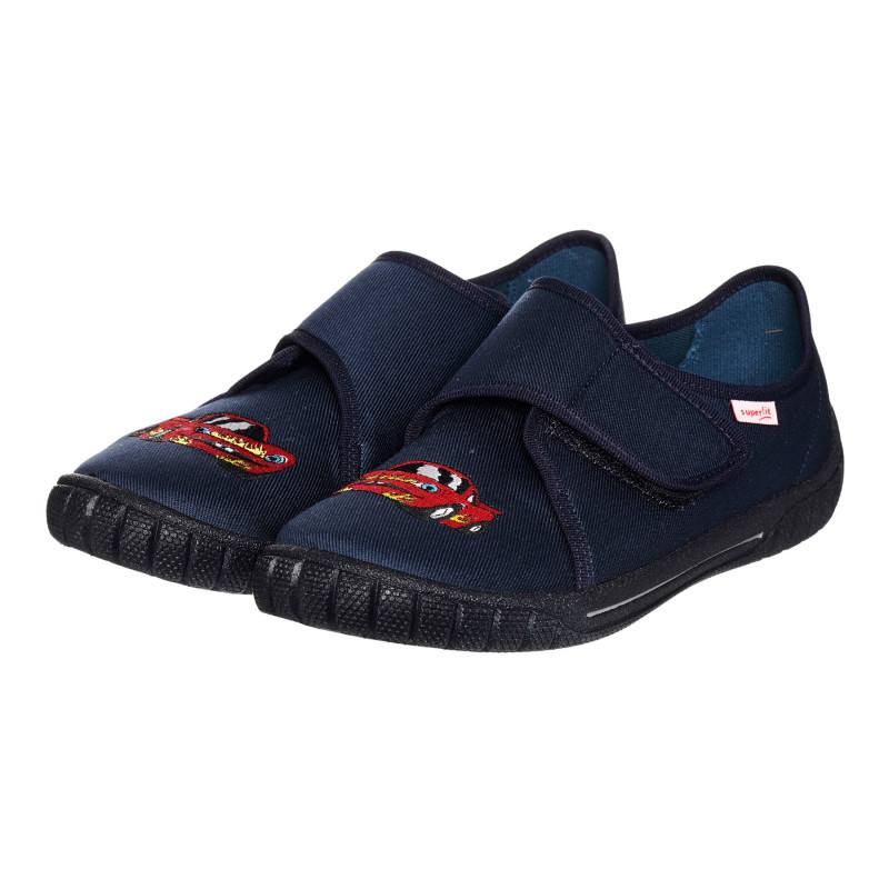 Papuci Superfit bleumarin, cu aplicație McQueen  325464
