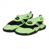 Pantofi aqua în verde și negru Playshoes 325535 