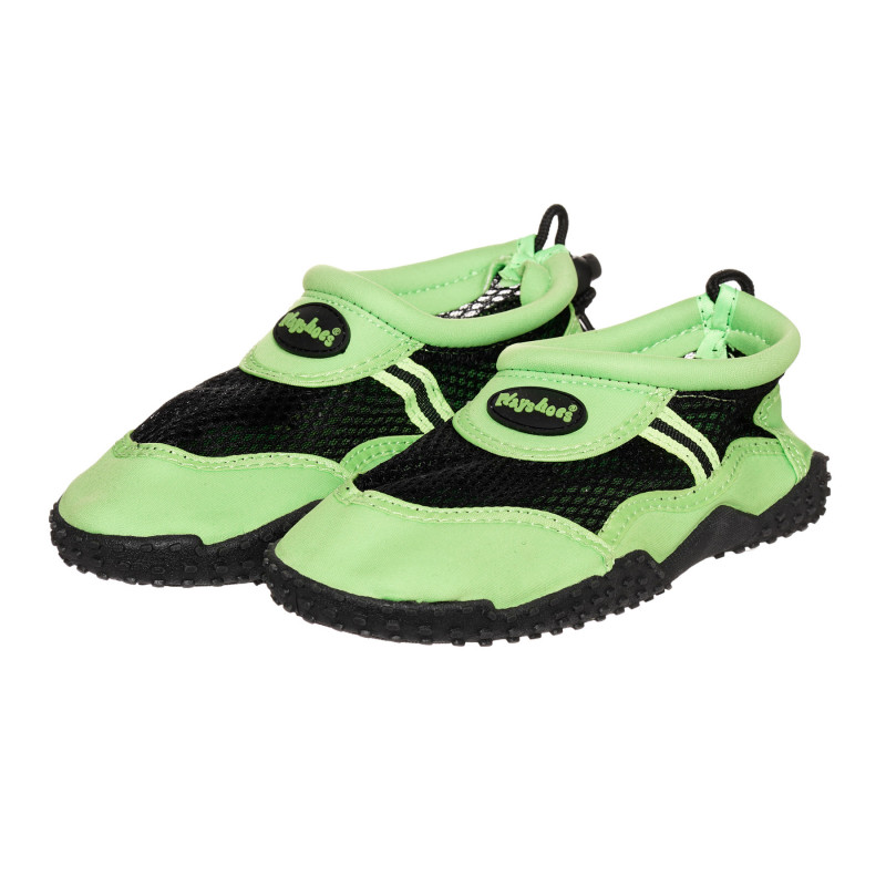 Pantofi aqua în verde și negru  325535