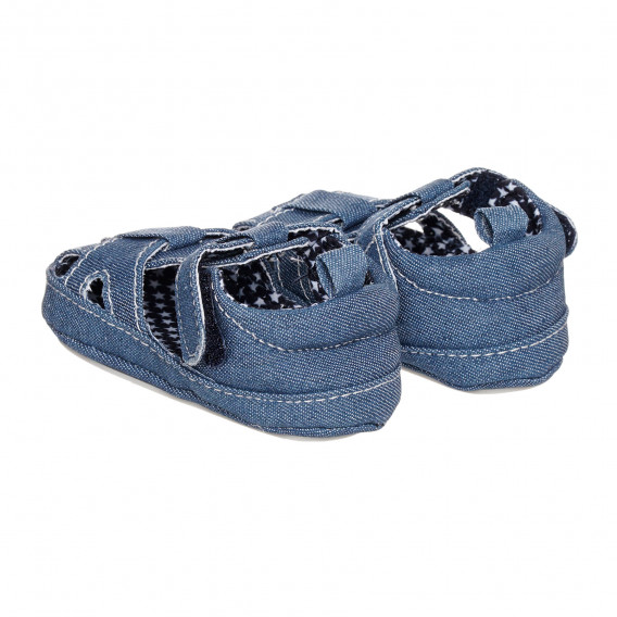 Sandale din denim albastru Sterntaler cu imprimeu figural Sterntaler 325566 2