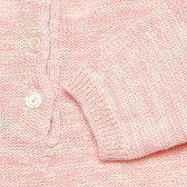 Bluză din bumbac tricotată, cu flori Chicco 325640 3