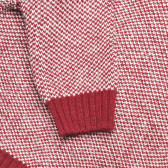 Cardigan tricotat din bumbac, cu glugă Chicco 325948 3