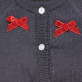 Bluză Chicco din bumbac, cu panglici roșii, pentru un bebeluș Chicco 325955 2