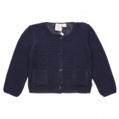 Vestă tricotată bleumarin, pentru un bebeluș Chicco 325990 