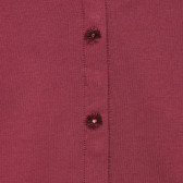 Bluză roșie din bumbac Chicco, fără guler Chicco 326038 2