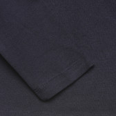Bluză Chicco din bumbac albastru cu imprimeu și paiete Chicco 326423 3