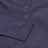 Bluză Chicco din bumbac albastru cu inscripția „COOL LITTLE GUY”, pentru un bebeluș Chicco 326494 3