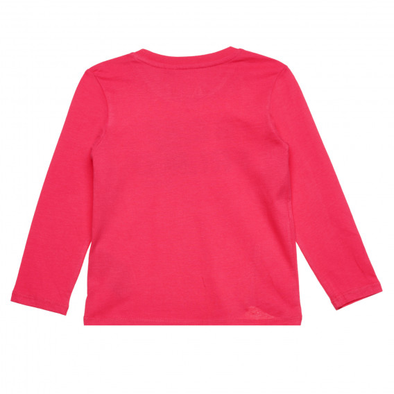Bluză Chicco din bumbac roz cu inscripția BEST FRIEND Chicco 326717 4