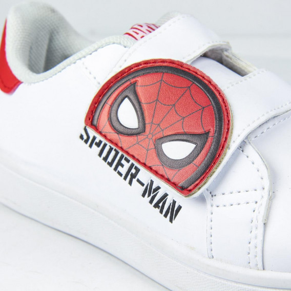 Adidași albi cu aplicație Spider-Man Spiderman 327992 6