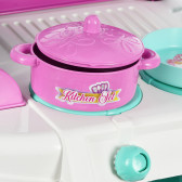 Bucătărie cu plită si accesorii pentru o fetită de 4 ani Furkan toys 328388 3