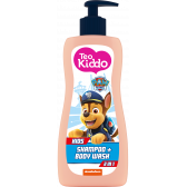 400 ml. Șampon și gel de duș 2 în 1 pentru băieți Teo Kiddo 329123 4