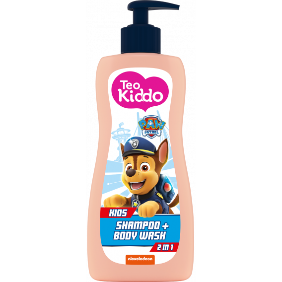 400 ml. Șampon și gel de duș 2 în 1 pentru băieți Teo Kiddo 329123 4