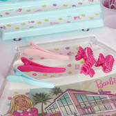 Studio de înfrumusețare Barbie cu lumină și sunet, scaun și accesorii Barbie 329223 3