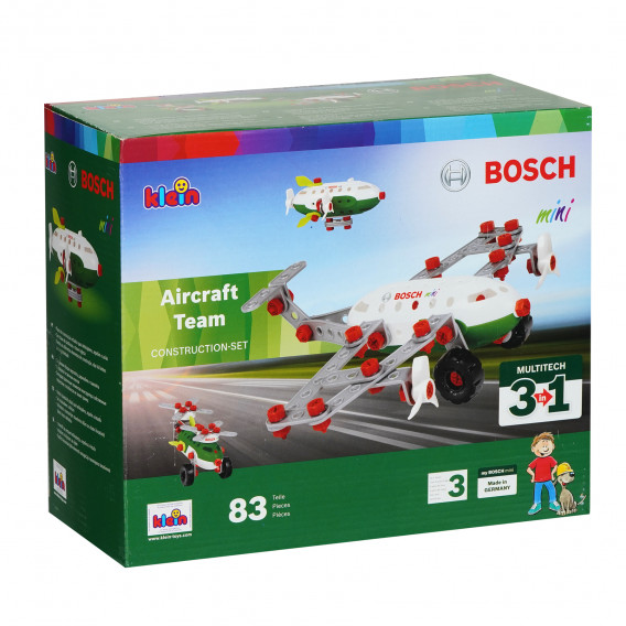 Set de asamblare pentru copii Bosch 3 în 1 Avion BOSCH 329430 7