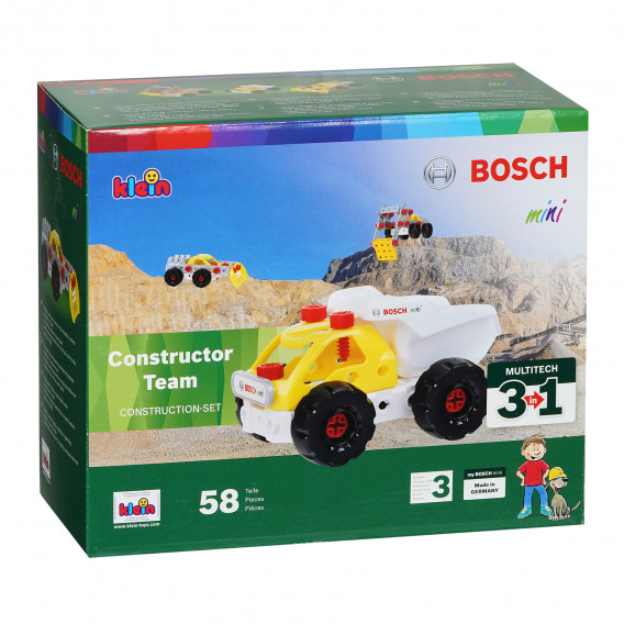 Set de asamblare pentru copii Bosch 3 în 1 CONSTRUCTOR BOSCH 329445 6