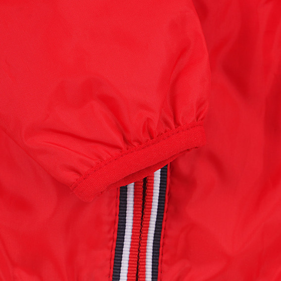 Jachetă roșie, subțire, cu margini colorate Chicco 329765 3