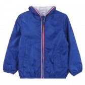 Jachetă de vânt subțire albastră, cu căptușeală din plasă Chicco 329836 