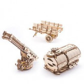 Puzzle mecanic 3D Set de accesorii pentru camion UGM-11 Ugears 3304 