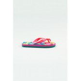 Flip-flops cu imprimeu floral și fundă mare, pentru fete Boboli 33110 2