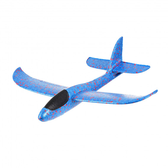 Avion din spumă, de aruncat, pentru copii, albastru Dino Toys 331563 
