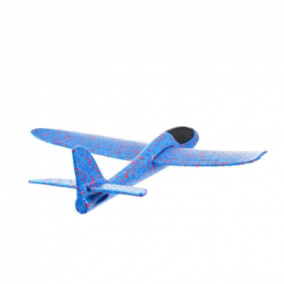Avion din spumă, de aruncat, pentru copii, albastru Dino Toys 331564 2
