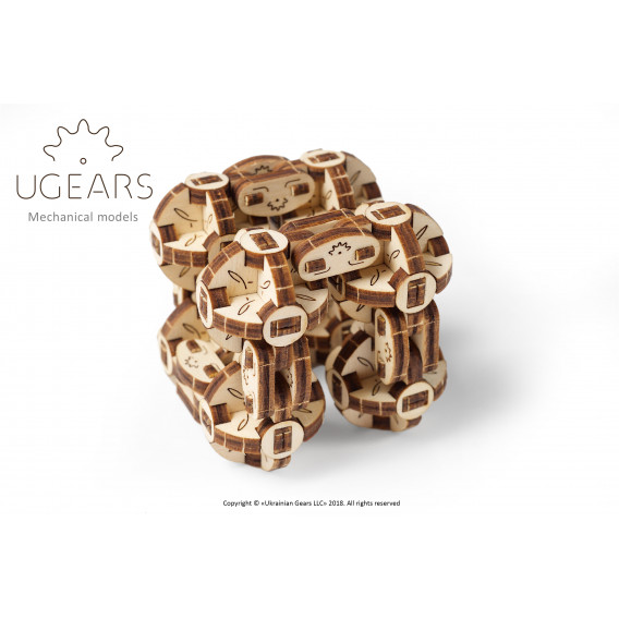 Puzzle mecanic 3D Flexi-Cube Ugears 3318 